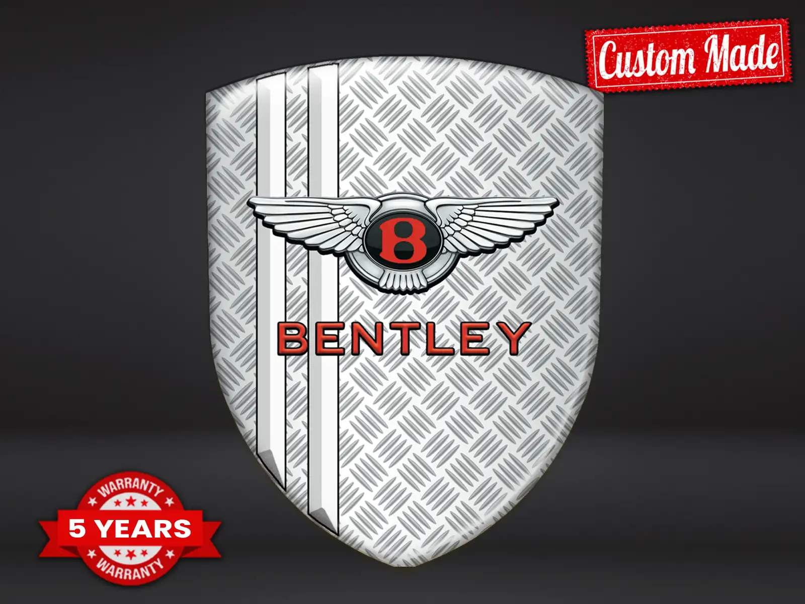 Bentley Vinyle Auto Sur Mesure Style Étoile Minimal